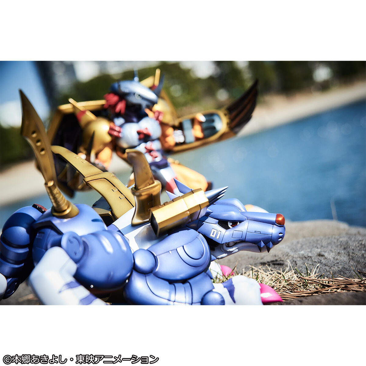 PRE-ORDER MegaHouse - Precious G.E.M. Series - Digimon Adventure - Metal Garurumon & Yamato Ishida [January 2026]