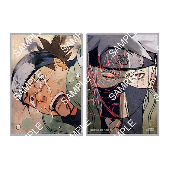 BACK-ORDER Bandai - Naruto Shippuden mini clear file collection [Set of 8]