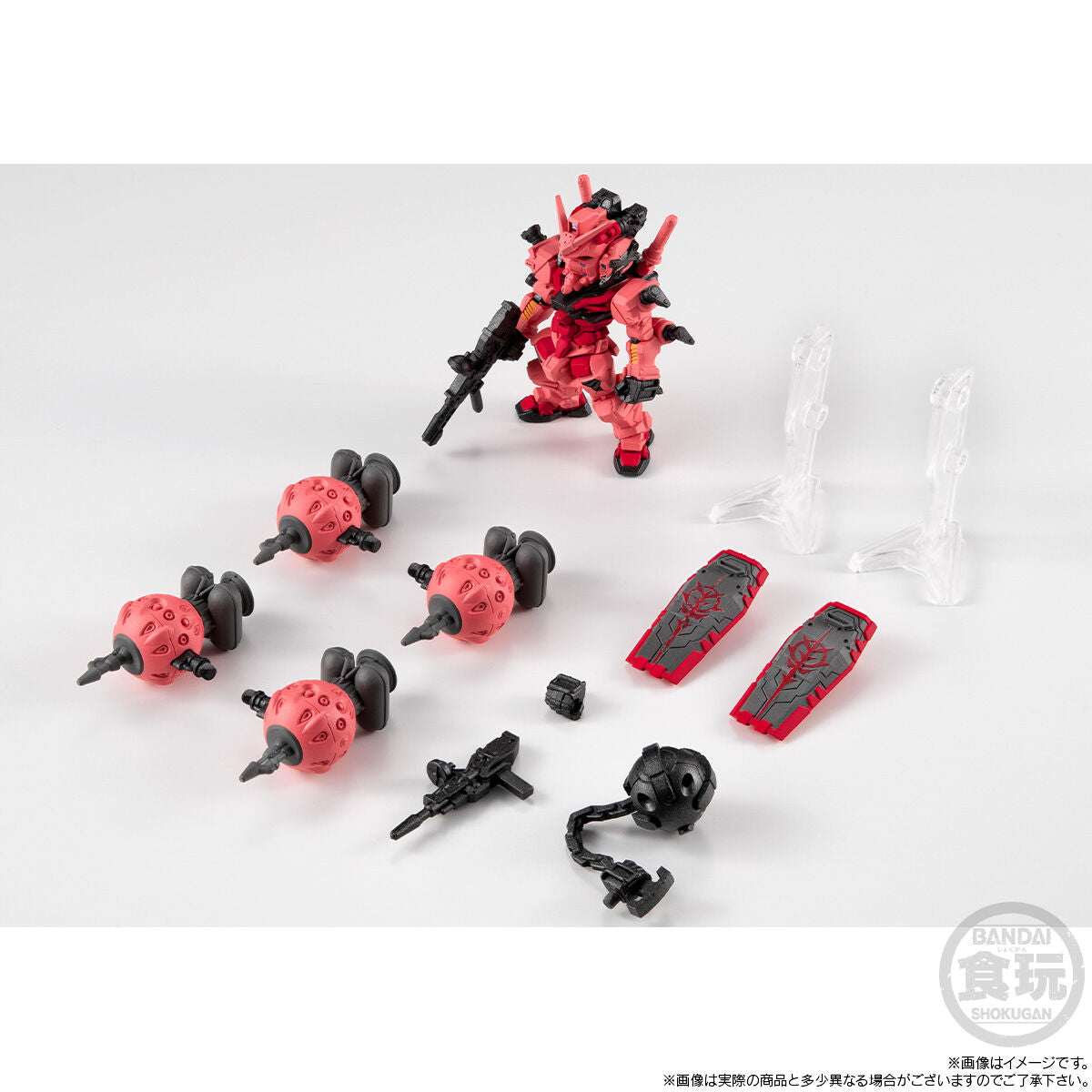 PRE-ORDER Bandai - FW GUNDAM CONVERGE CORE - Mobile Suit Gundam GQuuuuuuX - Red Gundam Set