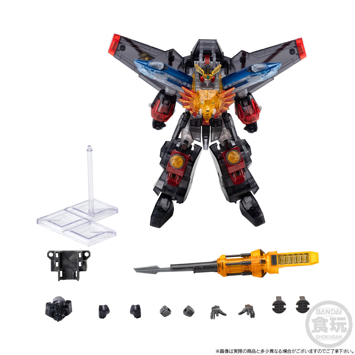 PRE-ORDER Bandai - Shokugan Modeling Project - The King of Braves - Gaogaigar: Clear Color Version [EXCLUSIVE]