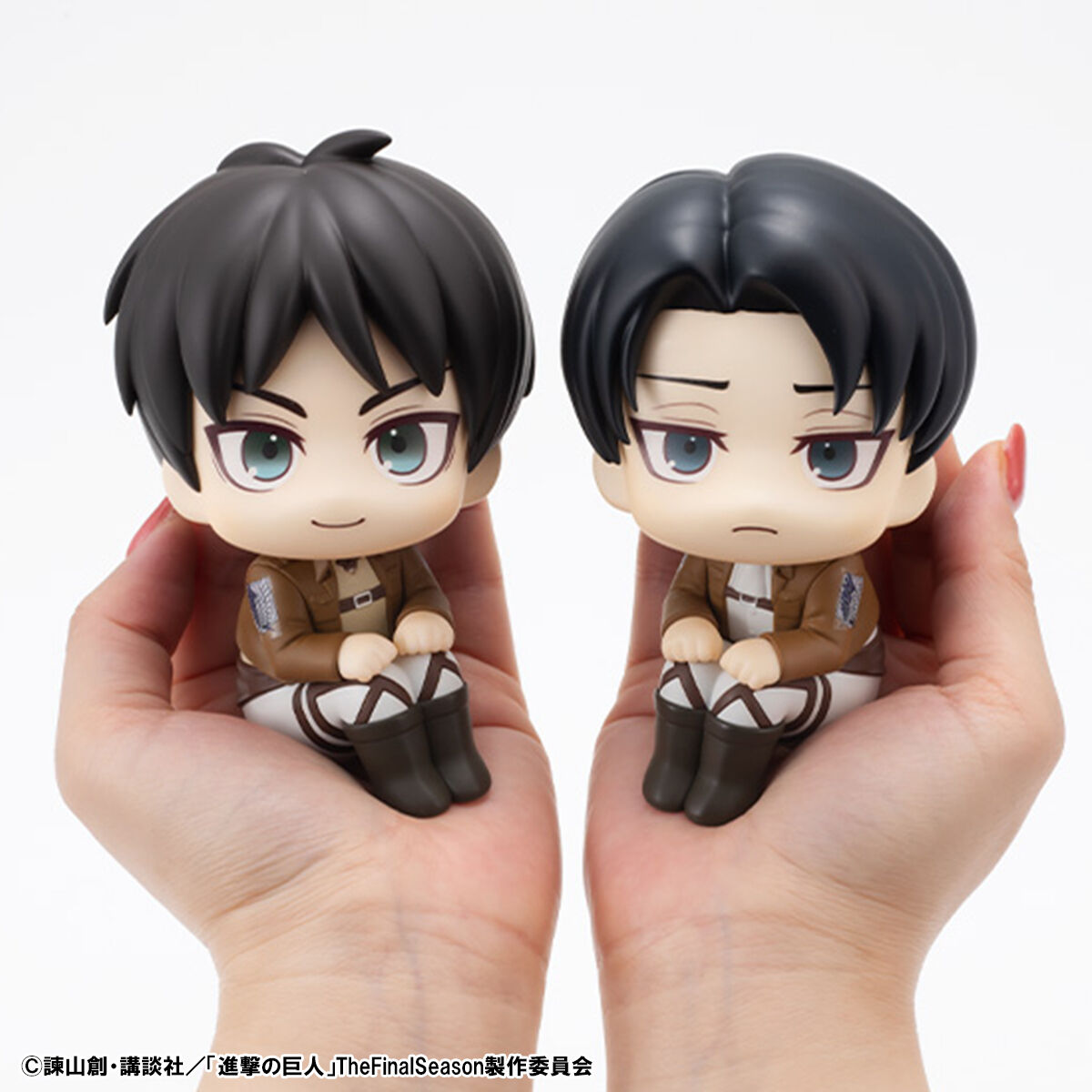 PRE-ORDER  MegaHouse - Look Up - Attack on Titan - Eren Yeager & Levi Set [EXCLUSIVE]