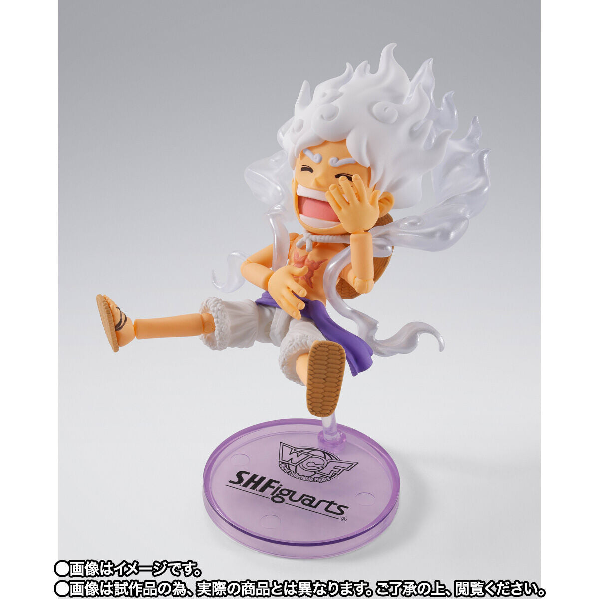 PRE-ORDER Bandai - S.H.Figuarts World Collectable Figure × S.H.Figuarts - One Piece - Monkey D. Luffy: Gear5 and ONE PIECE World Collectable Figure Premium - MONKEY D. LUFFY Gear5 SPECIAL [Bundle]