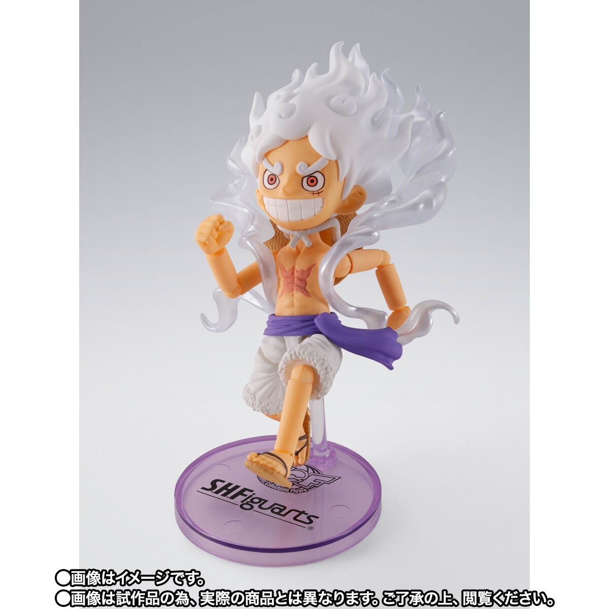 PRE-ORDER Bandai - S.H.Figuarts World Collectable Figure × S.H.Figuarts - One Piece - Monkey D. Luffy: Gear5 and ONE PIECE World Collectable Figure Premium - MONKEY D. LUFFY Gear5 SPECIAL [Bundle]