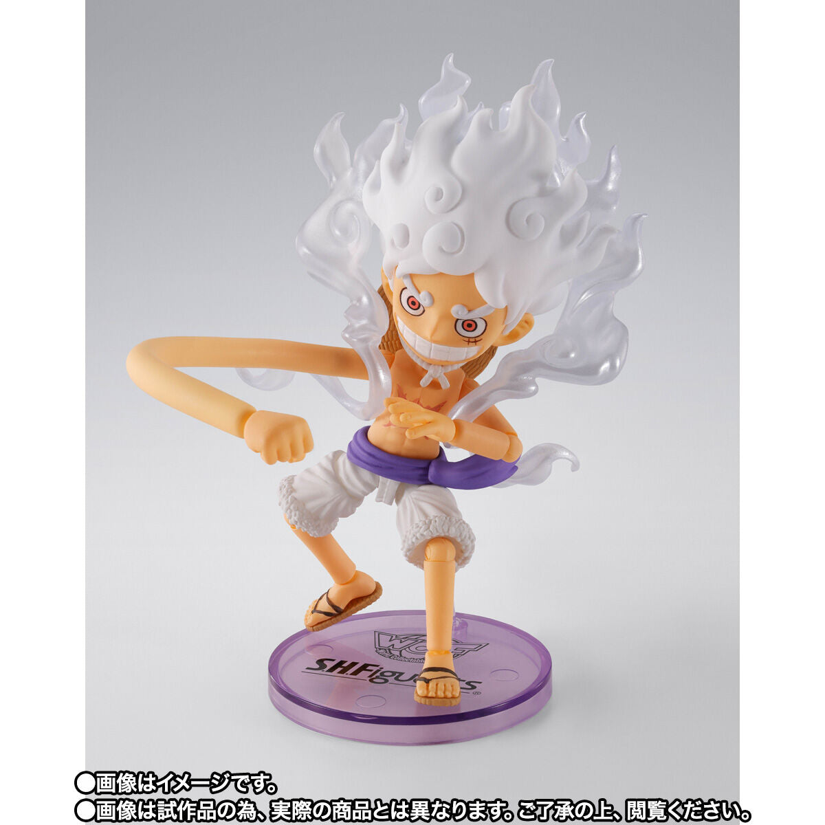 PRE-ORDER Bandai - S.H.Figuarts World Collectable Figure × S.H.Figuarts - One Piece - Monkey D. Luffy: Gear5 and ONE PIECE World Collectable Figure Premium - MONKEY D. LUFFY Gear5 SPECIAL [Bundle]