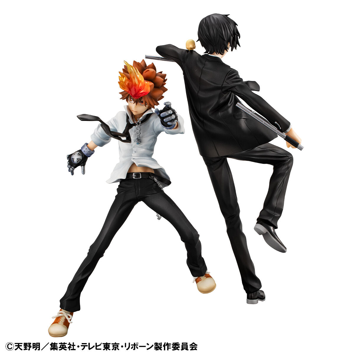 PRE-ORDER MegaHouse - G.E.M. Series - Katekyo Hitman Reborn! - Tsunayoshi Sawada & Kyoya Hibari & Reborn Set [EXCLUSIVE] [December 2025]