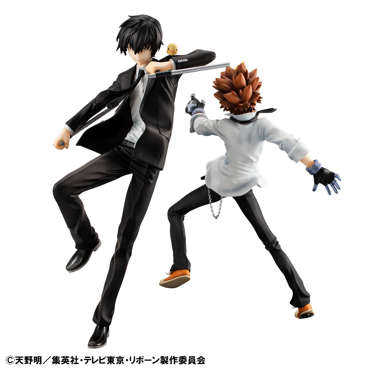 PRE-ORDER MegaHouse - G.E.M. Series - Katekyo Hitman Reborn! - Tsunayoshi Sawada & Kyoya Hibari & Reborn Set [EXCLUSIVE] [December 2025]