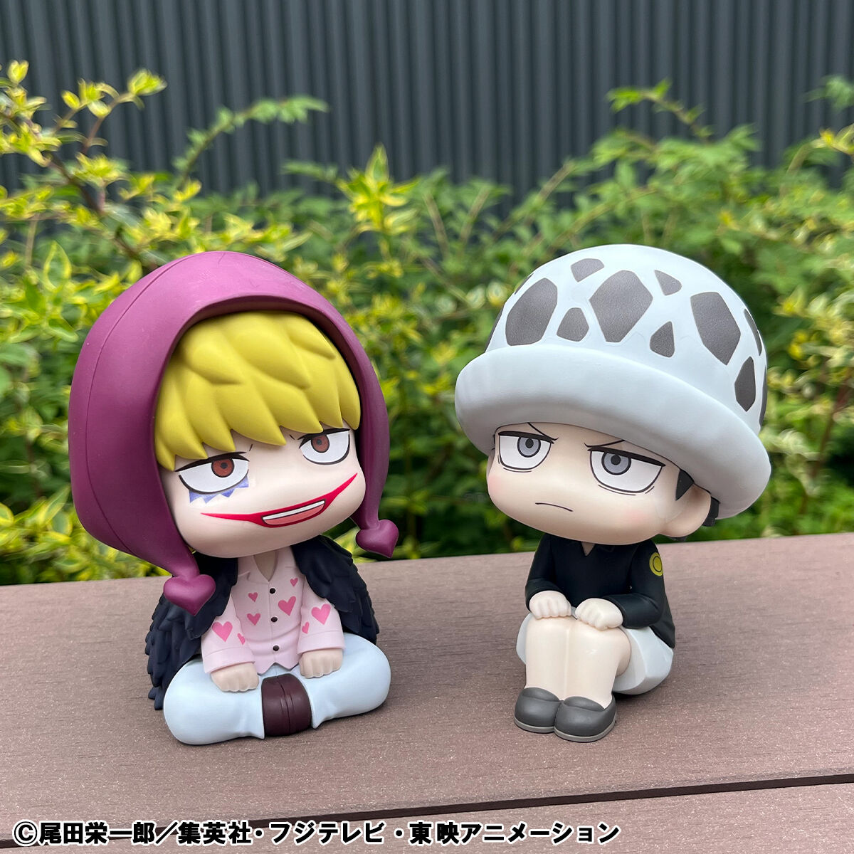 PRE-ORDER MegaHouse - Look Up - ONE PIECE - Trafalgar Law: Childhood Ver. & Corazon Set [EXCLUSIVE]