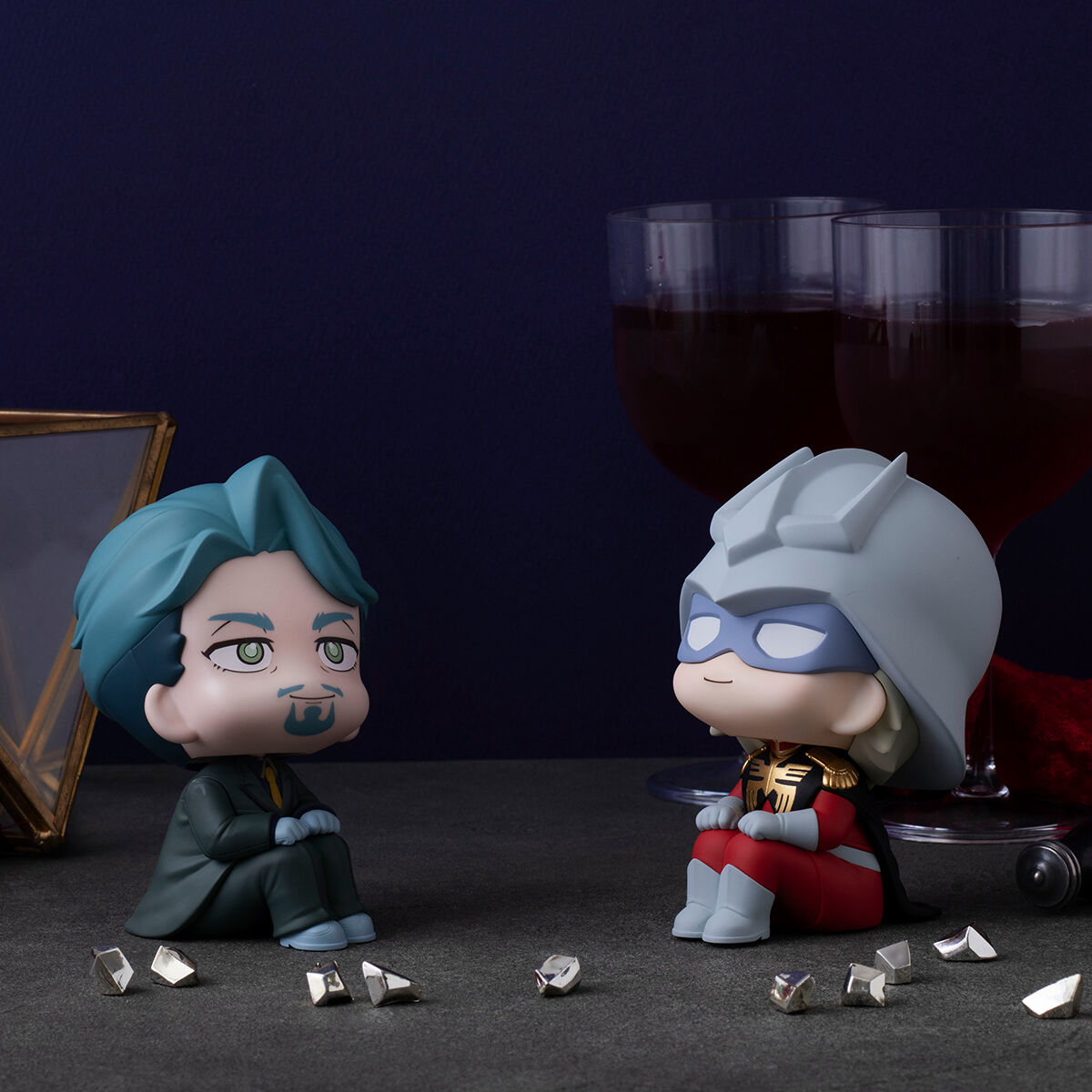 PRE-ORDER MegaHouse - Look Up - Mobile Suit Gundam GQuuuuuuX - Challia Bull & Char Aznable Set [EXCLUSIVE]