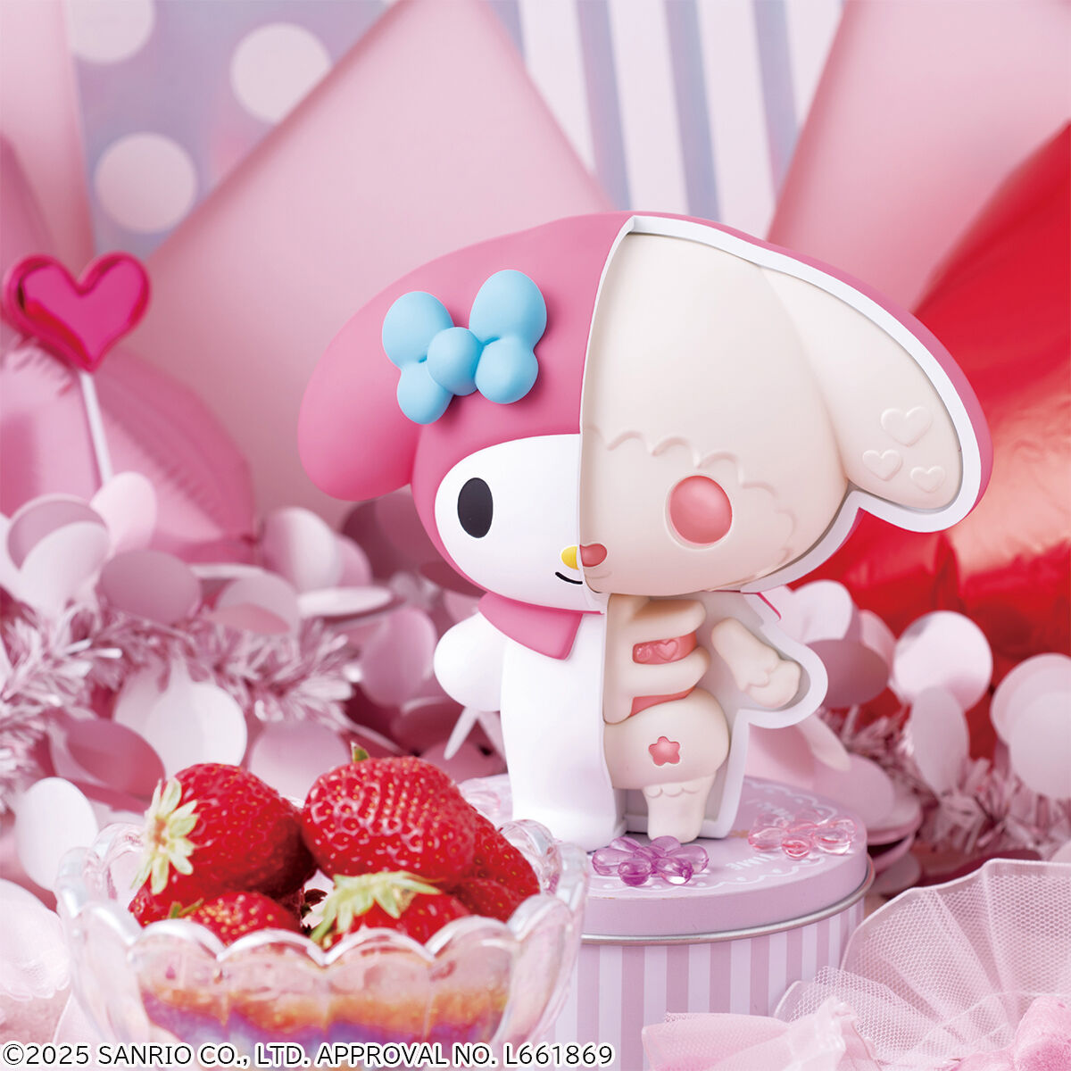 PRE-ORDER MegaHouse - KAITAI Puzzle FANTASY (Sofbi) Soft Vinyl Collection - My Melody & Kuromi Set [EXCLUSIVE]