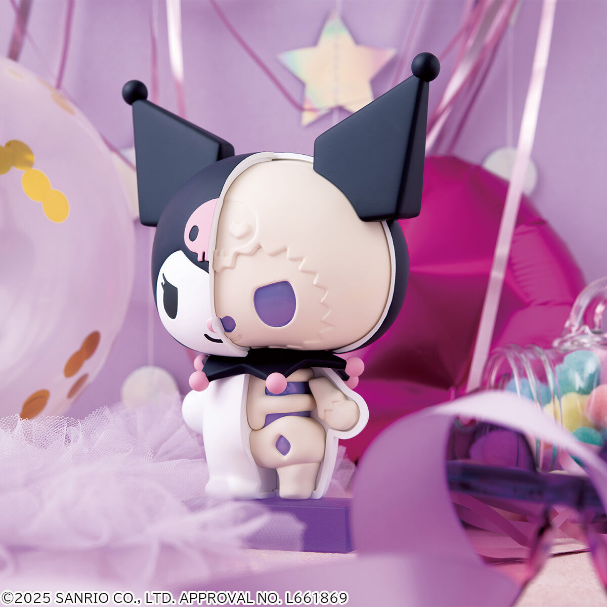 PRE-ORDER MegaHouse - KAITAI Puzzle FANTASY (Sofbi) Soft Vinyl Collection - My Melody & Kuromi Set [EXCLUSIVE]