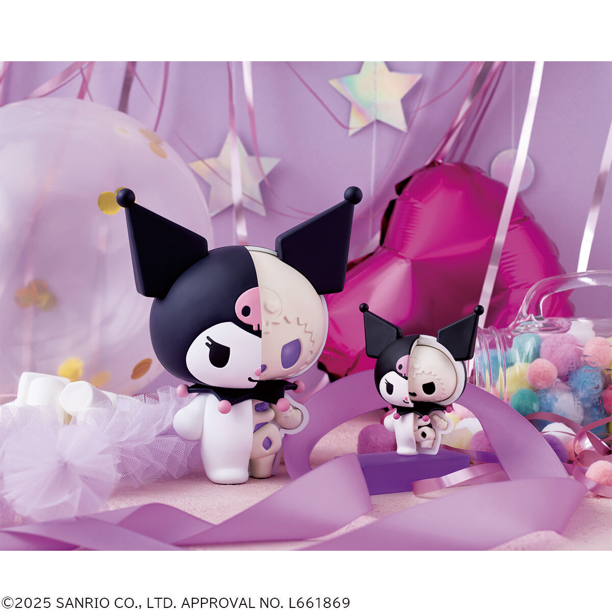 PRE-ORDER MegaHouse - KAITAI Puzzle FANTASY (Sofbi) Soft Vinyl Collection - My Melody & Kuromi Set [EXCLUSIVE]