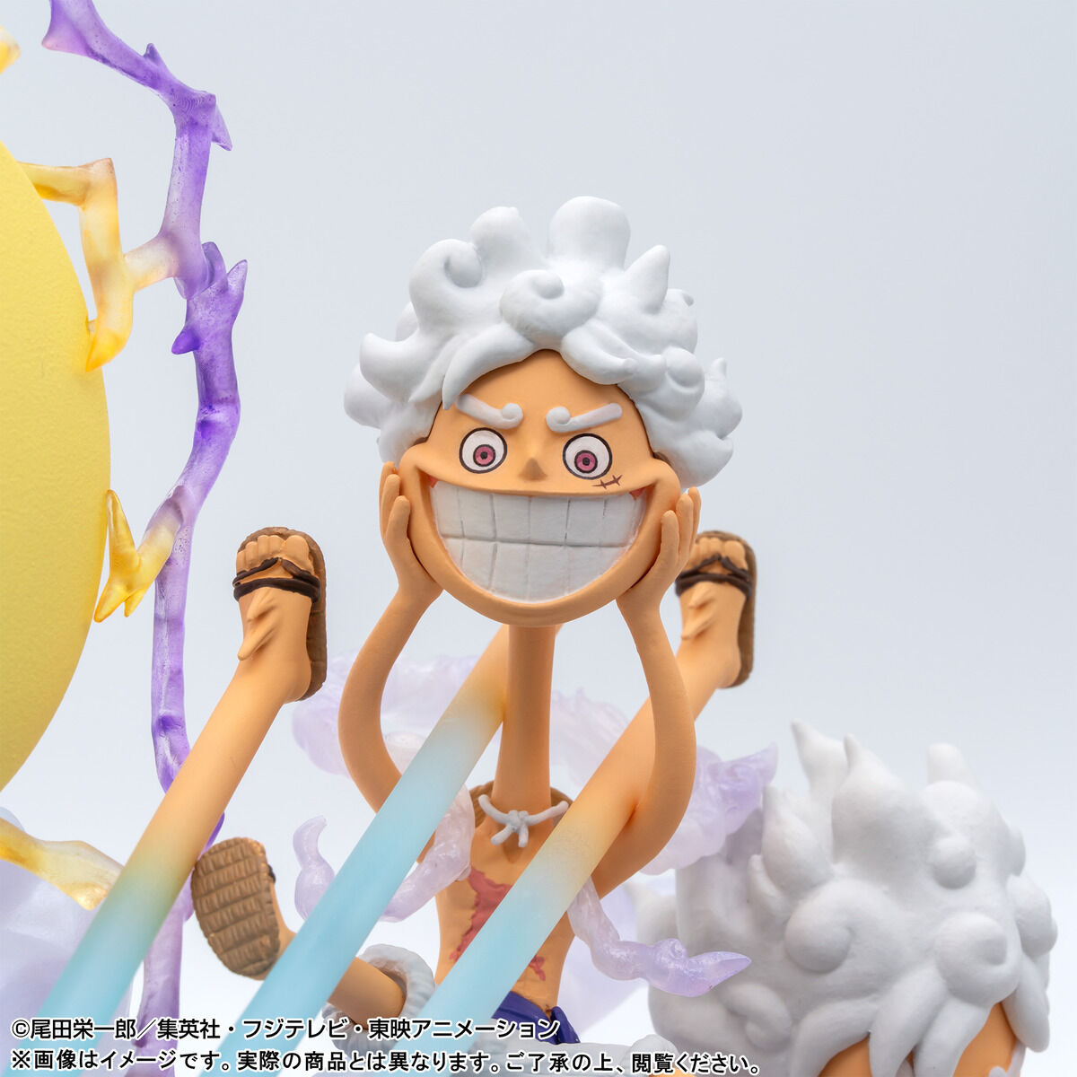 PRE-ORDER Bandai - S.H.Figuarts World Collectable Figure × S.H.Figuarts - One Piece - Monkey D. Luffy: Gear5 and ONE PIECE World Collectable Figure Premium - MONKEY D. LUFFY Gear5 SPECIAL [Bundle]