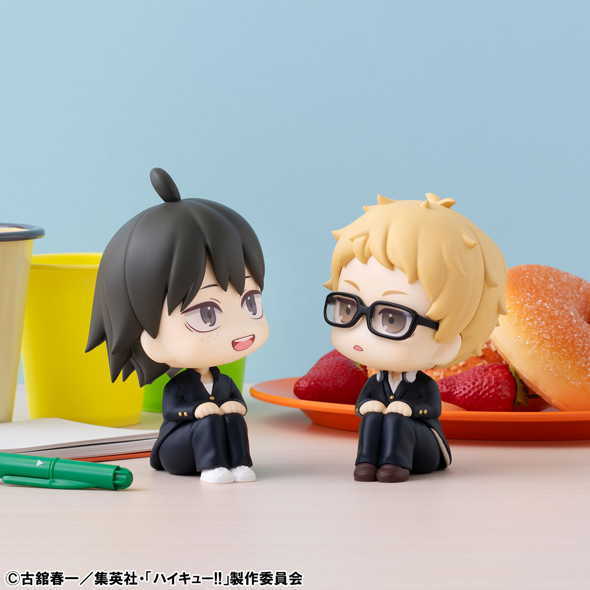 PRE-ORDER MegaHouse - Look Up - Haikyu!! - Kei Tsukishima & Tadashi Yamaguchi Set [EXCLUSIVE]