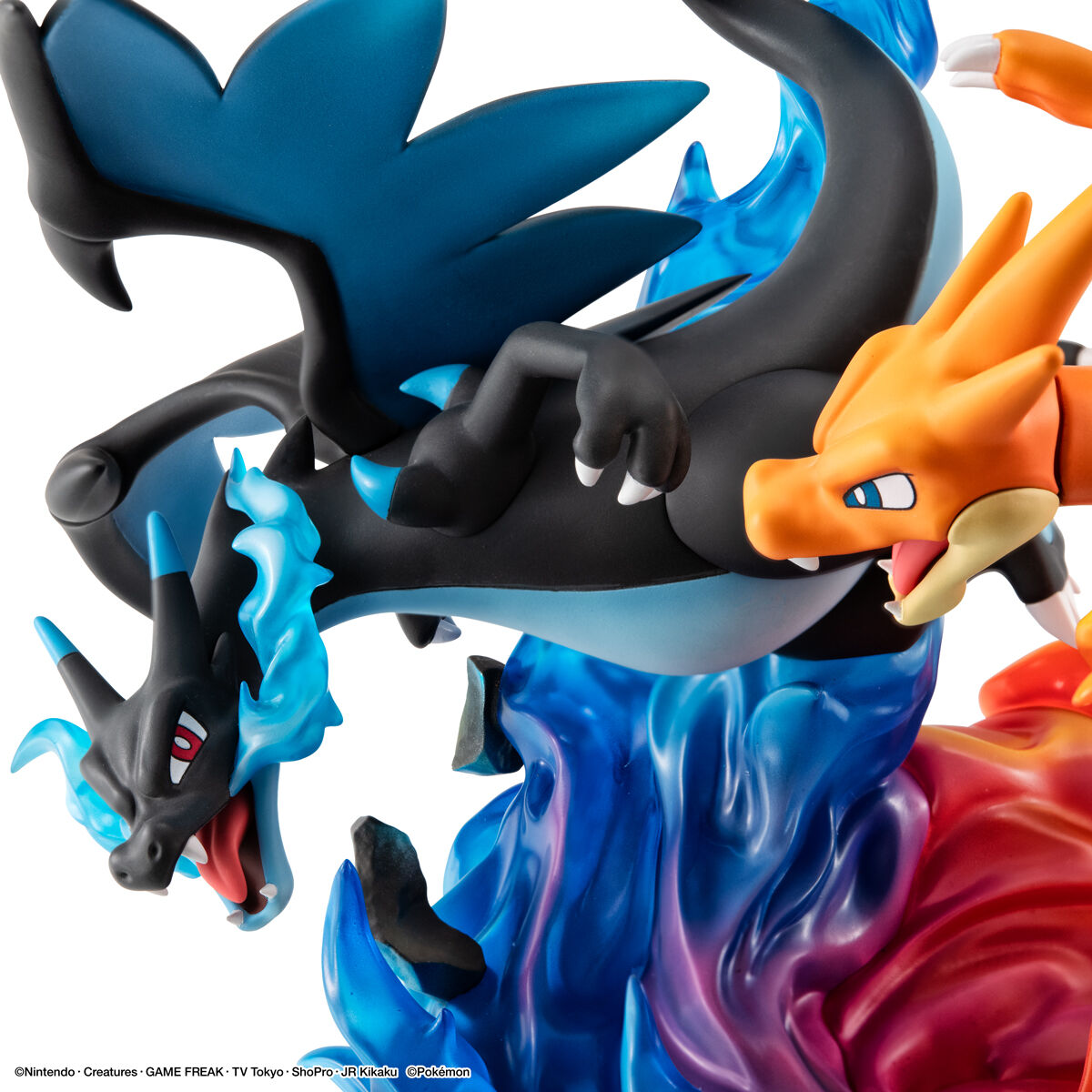 PRE-ORDER MegaHouse - G.E.M. EX Series - Pokémon - Mega Charizard X & Mega Charizard Y [JP]