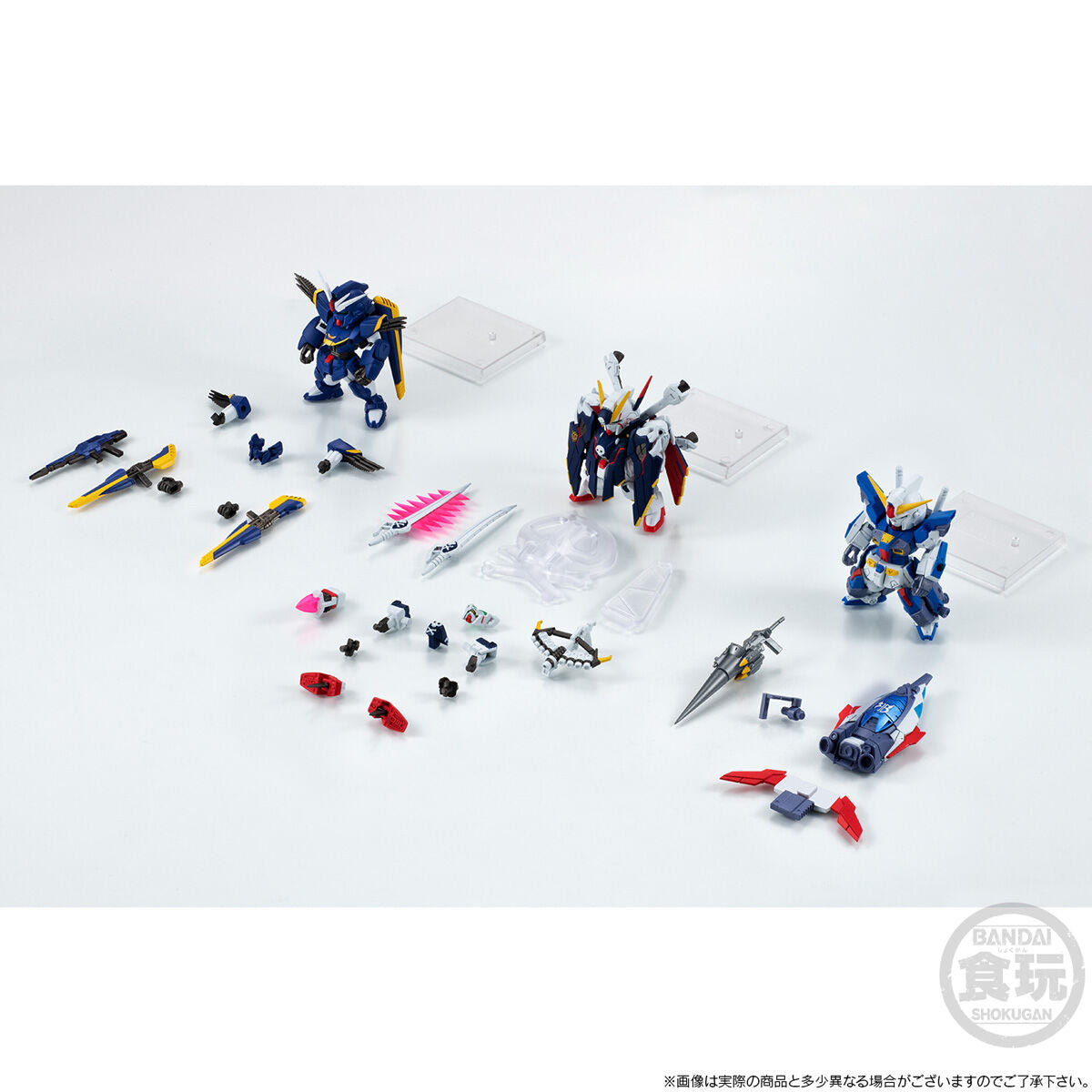 PRE-ORDER Bandai - FW Gundam Converge Core - Mobile Suit Crossbone Gundam: Steel 7 - B Team Set [EXCLUSIVE]