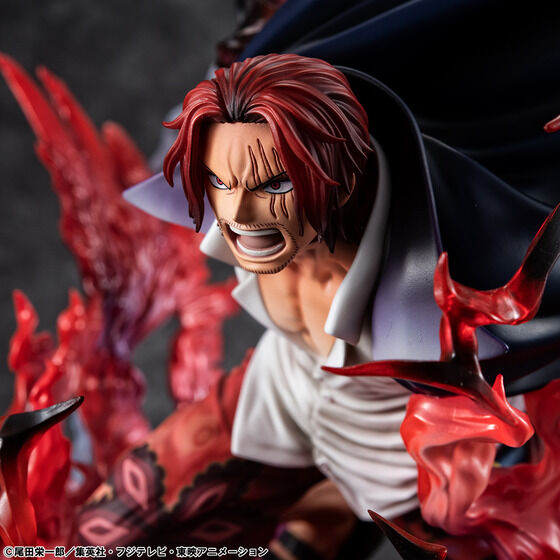 PRE-ORDER MegaHouse - Portrait.Of.Pirates SA-MAXIMUM - ONE PIECE - Leader of Red Hair Pirates Red-Haired Shanks: Kamusari [EXCLUSIVE]