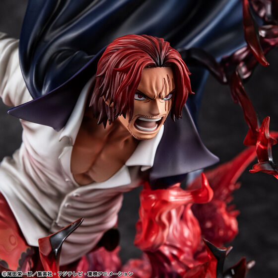 PRE-ORDER MegaHouse - Portrait.Of.Pirates SA-MAXIMUM - ONE PIECE - Leader of Red Hair Pirates Red-Haired Shanks: Kamusari [EXCLUSIVE]