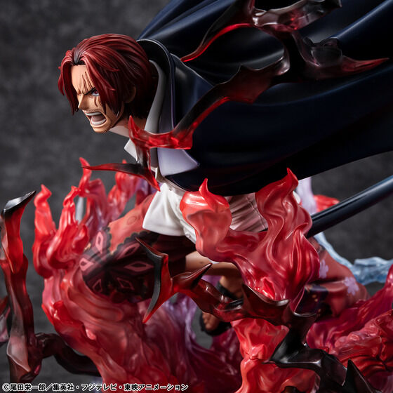 PRE-ORDER MegaHouse - Portrait.Of.Pirates SA-MAXIMUM - ONE PIECE - Leader of Red Hair Pirates Red-Haired Shanks: Kamusari [EXCLUSIVE]