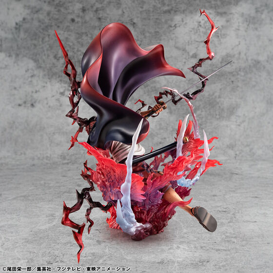PRE-ORDER MegaHouse - Portrait.Of.Pirates SA-MAXIMUM - ONE PIECE - Leader of Red Hair Pirates Red-Haired Shanks: Kamusari [EXCLUSIVE]