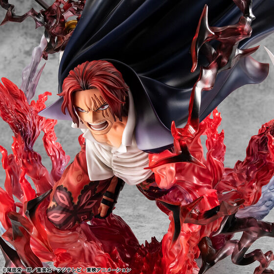 PRE-ORDER MegaHouse - Portrait.Of.Pirates SA-MAXIMUM - ONE PIECE - Leader of Red Hair Pirates Red-Haired Shanks: Kamusari [EXCLUSIVE]