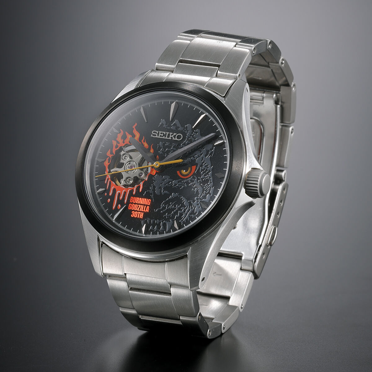 SPECIAL ORDER Burning Godzilla 30th Anniversary Seiko Collaboration Model Watch [JP] [EXCLUSIVE]