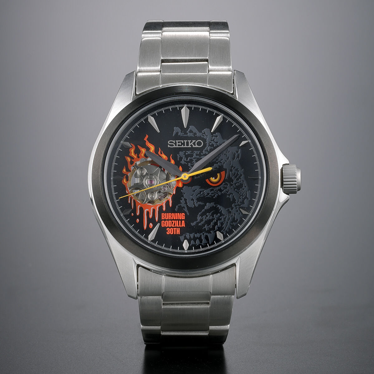 SPECIAL ORDER Burning Godzilla 30th Anniversary Seiko Collaboration Model Watch [JP] [EXCLUSIVE]