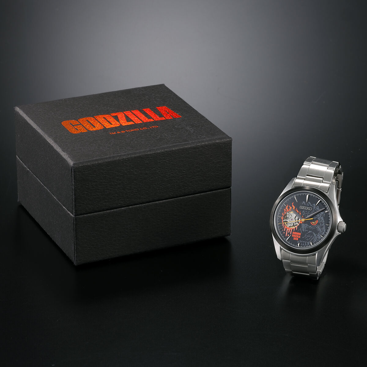 SPECIAL ORDER Burning Godzilla 30th Anniversary Seiko Collaboration Model Watch [JP] [EXCLUSIVE]