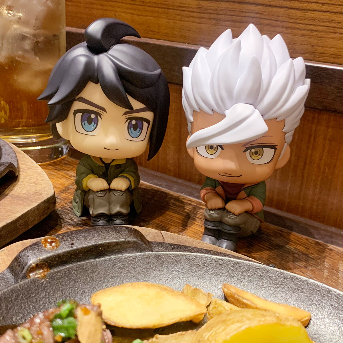 PRE-ORDER MegaHouse - Look Up - Mobile Suit Gundam: Iron-Blooded Orphans - Mikazuki Augus and Orga Itsuka Set [EXCLUSIVE]