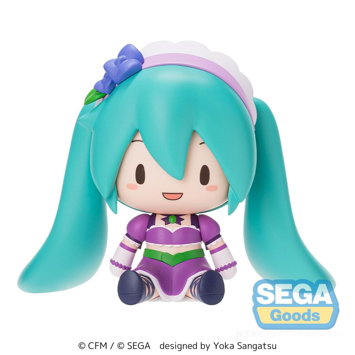 PRE-ORDER Sega - Hatsune Miku x Love and Berry Dress Up and Dance! - Fuwa Petit Sparkly Purple