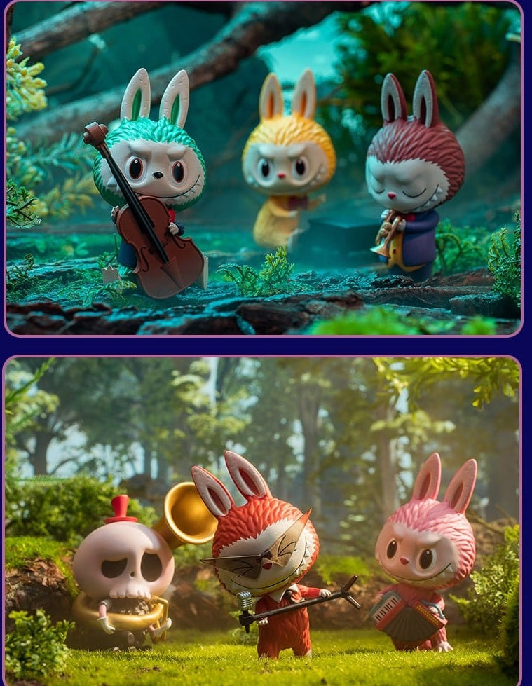 IN-STOCK POP MART x HOW2WORK - Labubu The Monsters Forest Concert