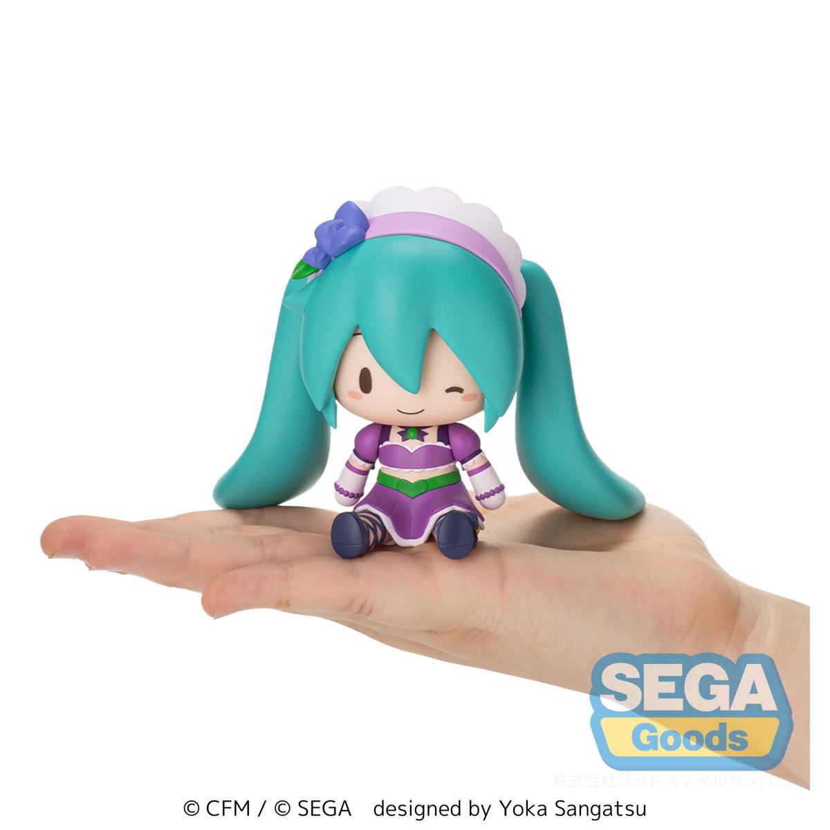 PRE-ORDER Sega - Hatsune Miku x Love and Berry Dress Up and Dance! - Fuwa Petit Sparkly Purple