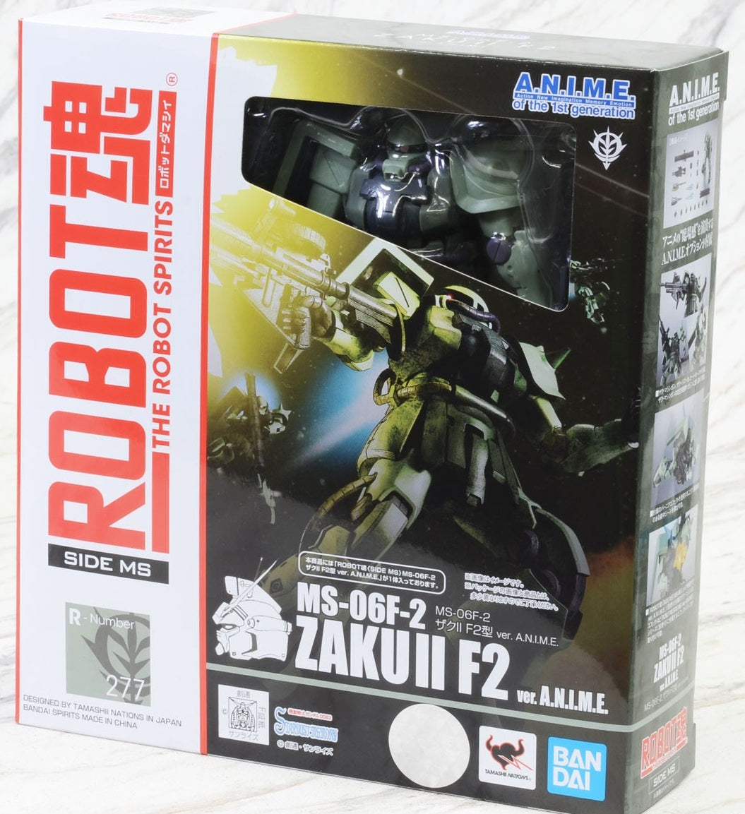 IN-STOCK Bandai - Robot Spirits -SIDE MS- MS-06F-2 Zaku II Model F2 ver. A.N.I.M.E.