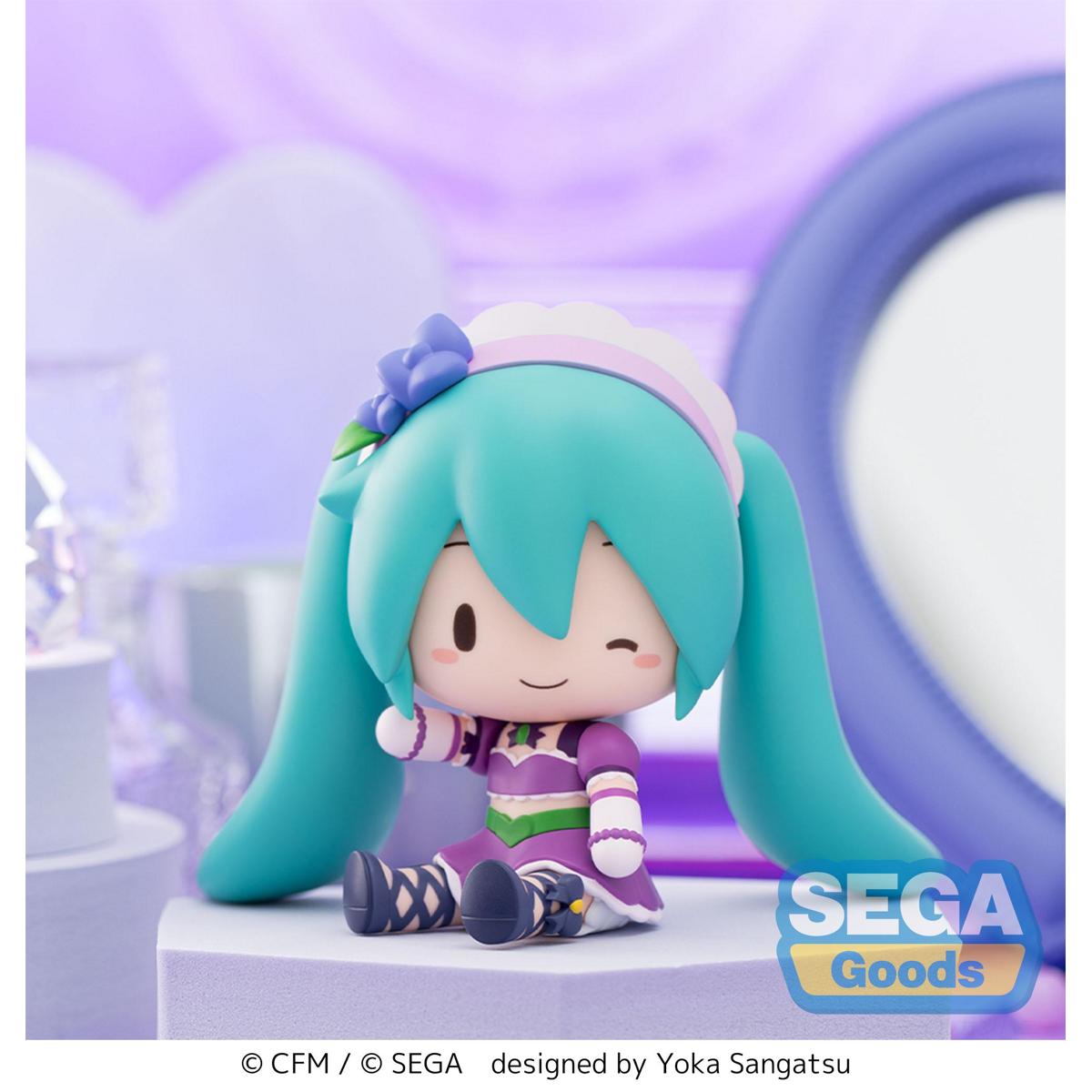 PRE-ORDER Sega - Hatsune Miku x Love and Berry Dress Up and Dance! - Fuwa Petit Sparkly Purple