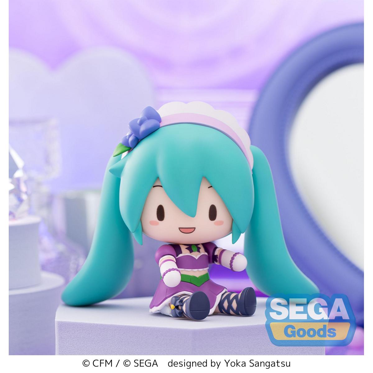 PRE-ORDER Sega - Hatsune Miku x Love and Berry Dress Up and Dance! - Fuwa Petit Sparkly Purple