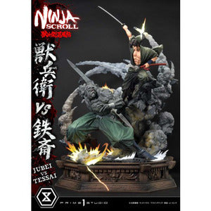 PRE-ORDER Prime1 Studio - Ultimate Premium Masterline - Ninja Scroll - Jube vs Tessai 1/4
