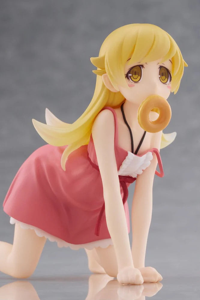 PRE-ORDER Taito - Monogatari Series: Off & Monster Season Desktop Cute Figure - Shinobu Oshino