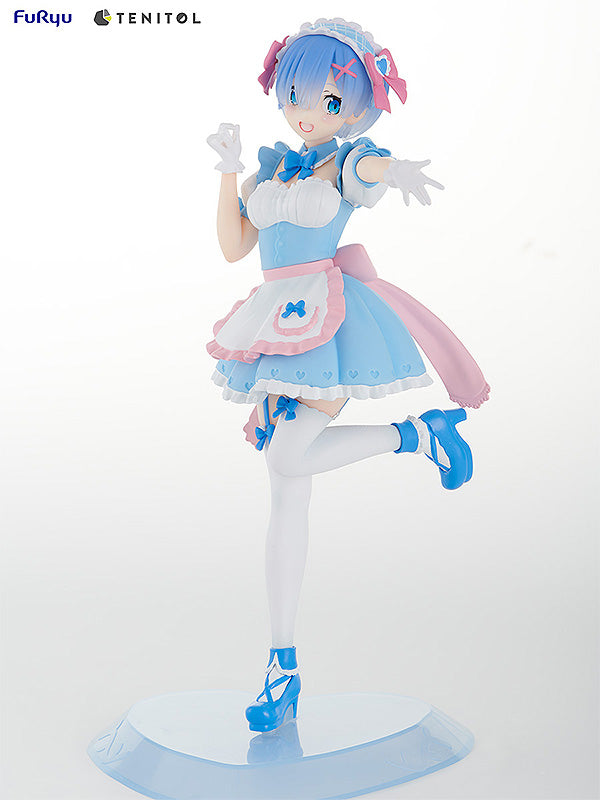 PRE-ORDER FuRyu - TENITOL - Re:ZERO -Starting Life in Another World- - Yumekawa Maid Rem & Ram: Set With Bonus