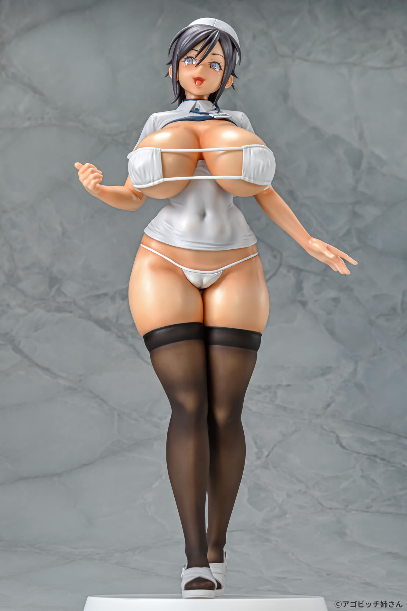 PRE-ORDER Q-six - Moshimo Onanie no Kaigo wo Shitekureru Nurse-san ga Itara...? - Yukina Toranomon: Suntanned Ver. 1/6