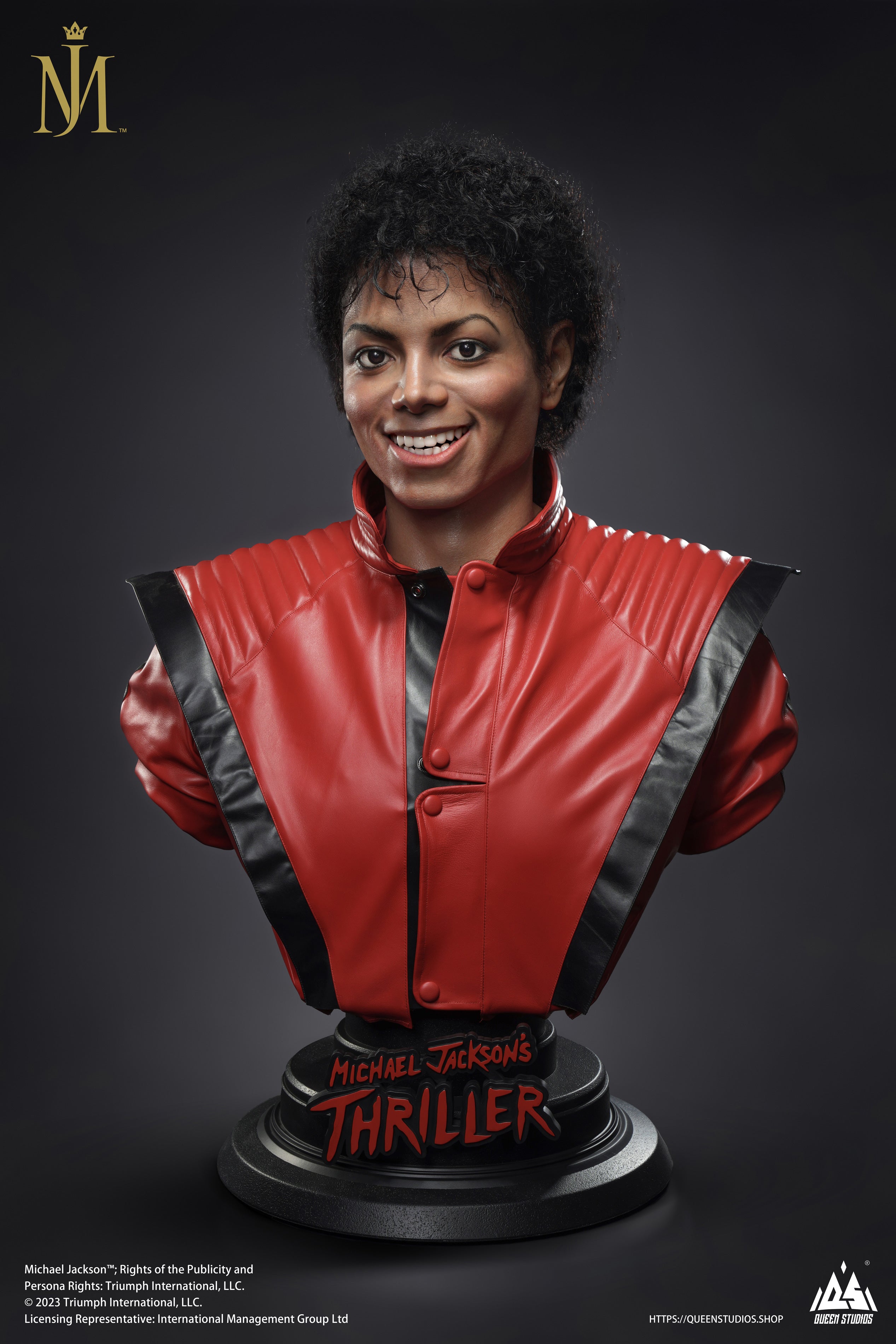 PRE-ORDER Queen Studios - Michael Jackson Life-Size Bust
