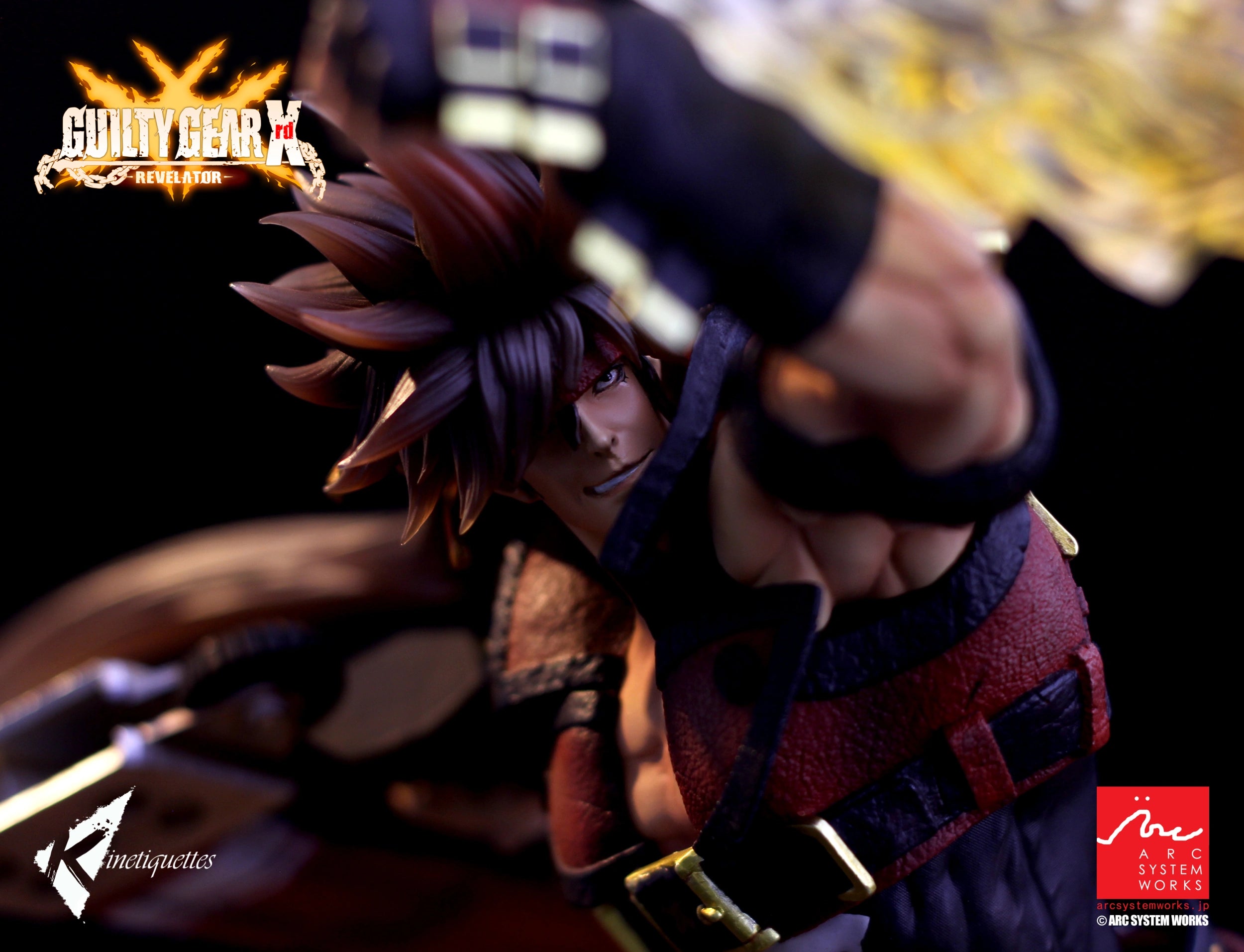 PRE-ORDER Kinetiquettes - Guilty Gear Xrd - Sol Badguy 1/7