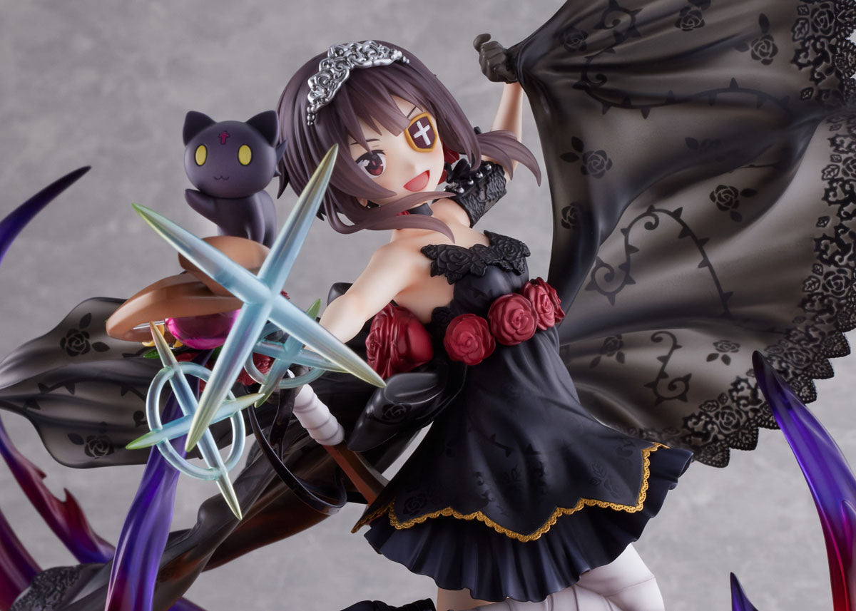 PRE-ORDER KONO SUBARASHII SEKAI NI SYUKUFU WO! - Megumin: Black Rose Dress Ver. 1/7