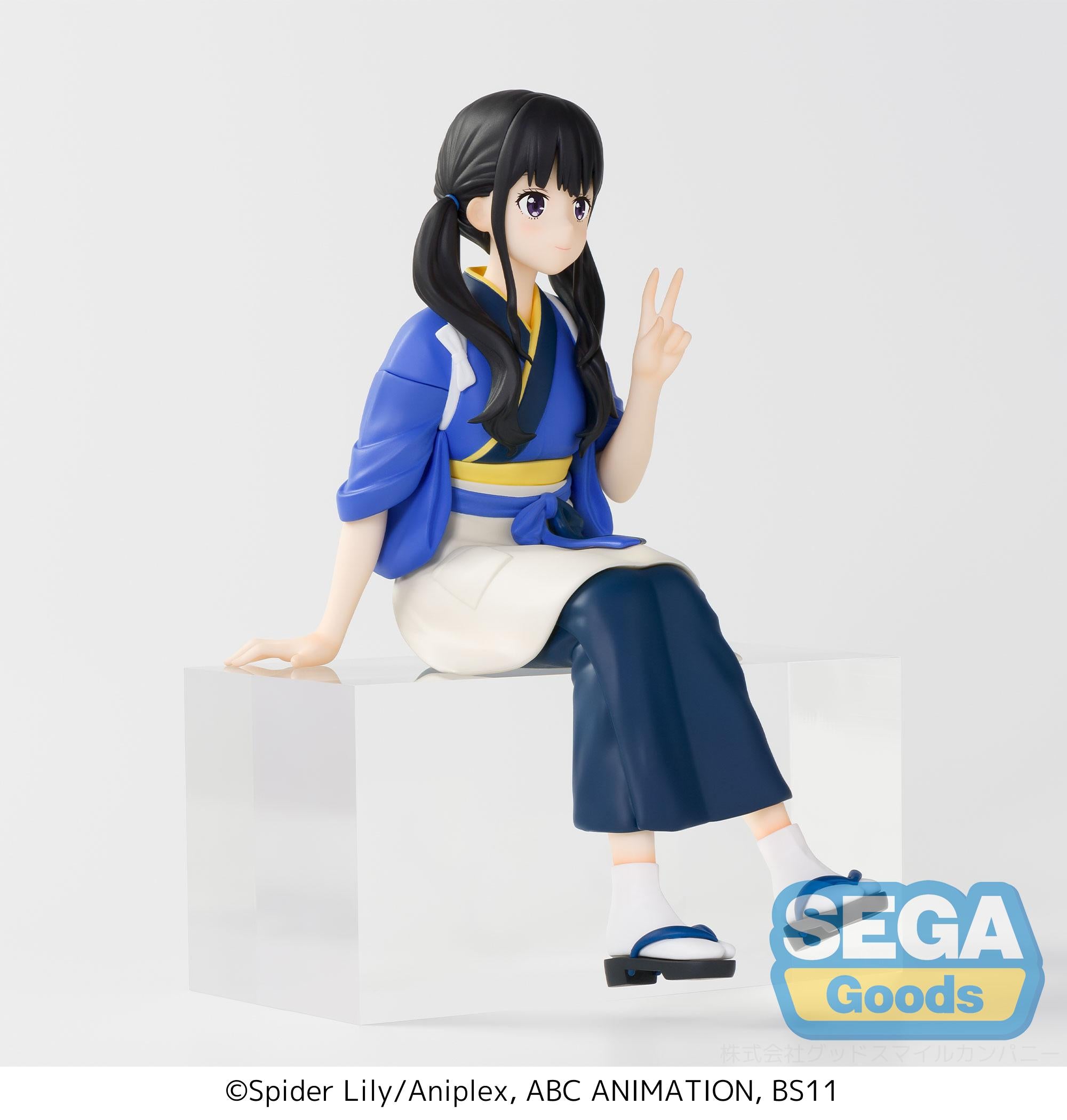 IN-STOCK Sega - Lycoris Recoil PM Perching Figure - Takina Inoue [February 2024 Release]