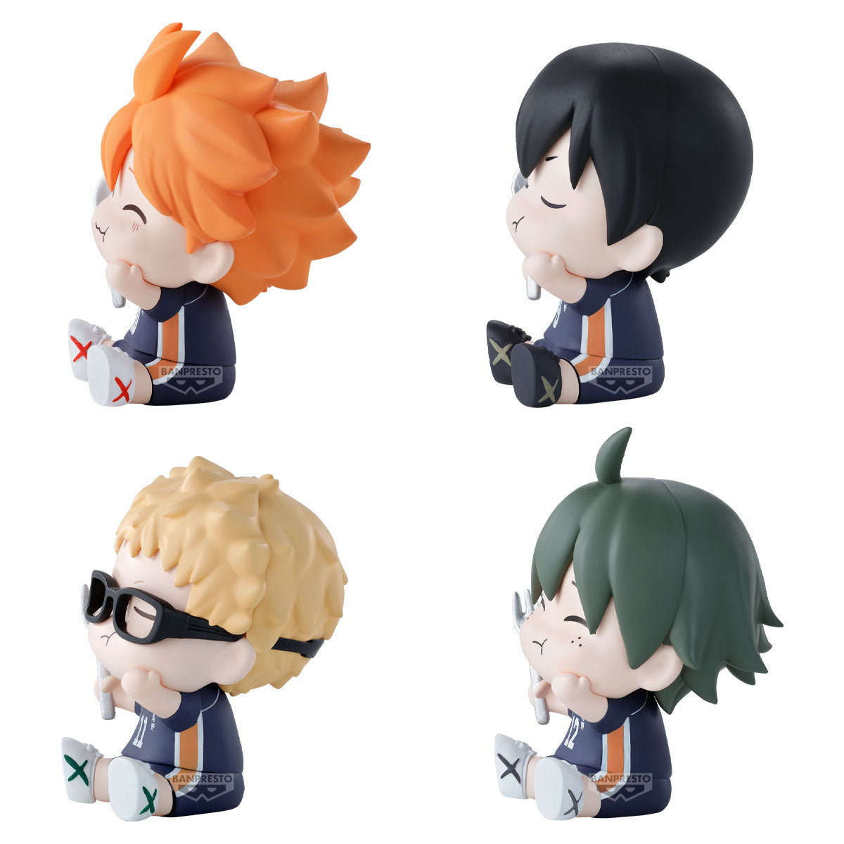 PRE-ORDER Banpresto - Haikyu!! - Happy Figure Collection Vol. 1 [Set of 4]