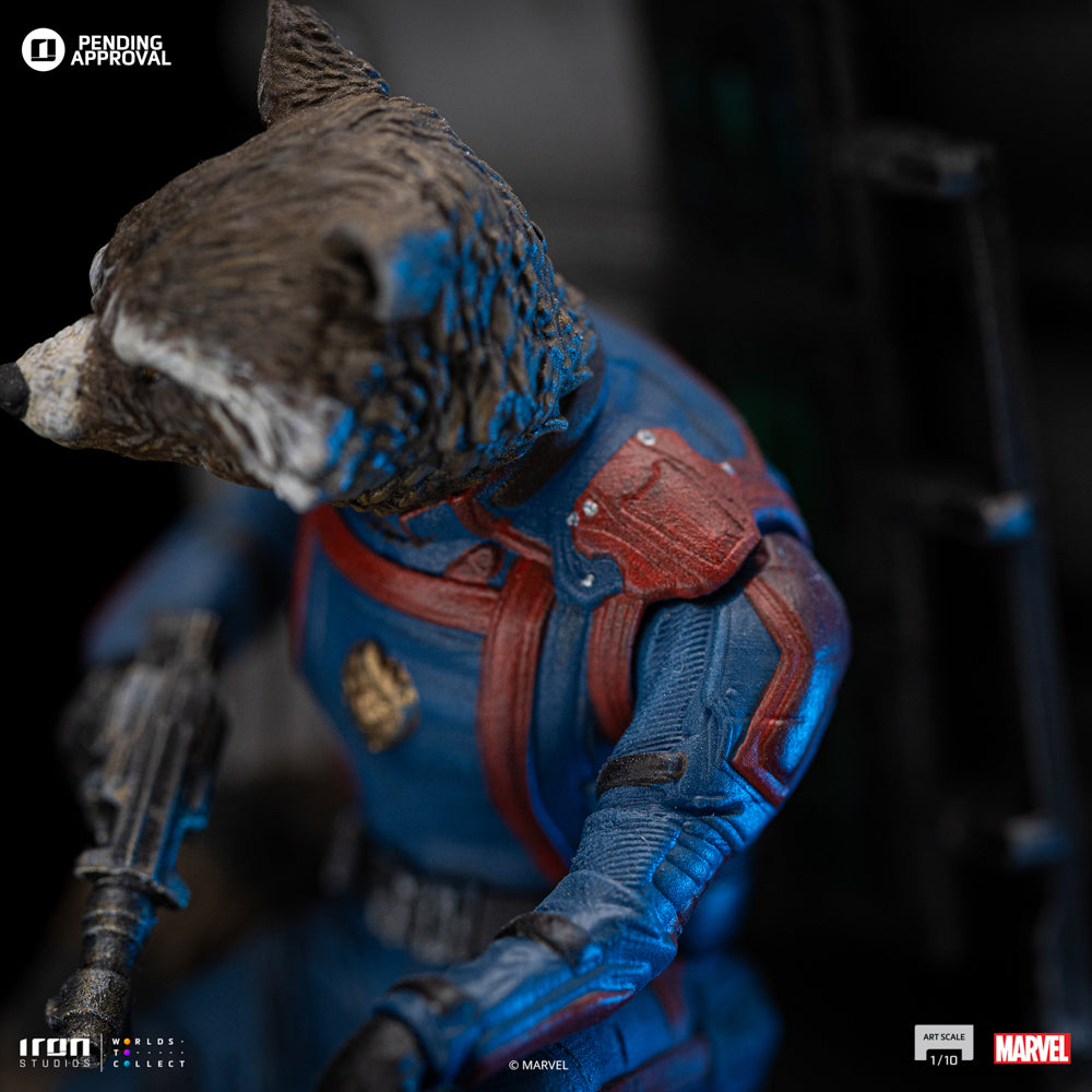 PRE-ORDER Iron Studios - Art Scale - Guardians of the Galaxy Vol. 3 - Rocket Raccoon 1/10