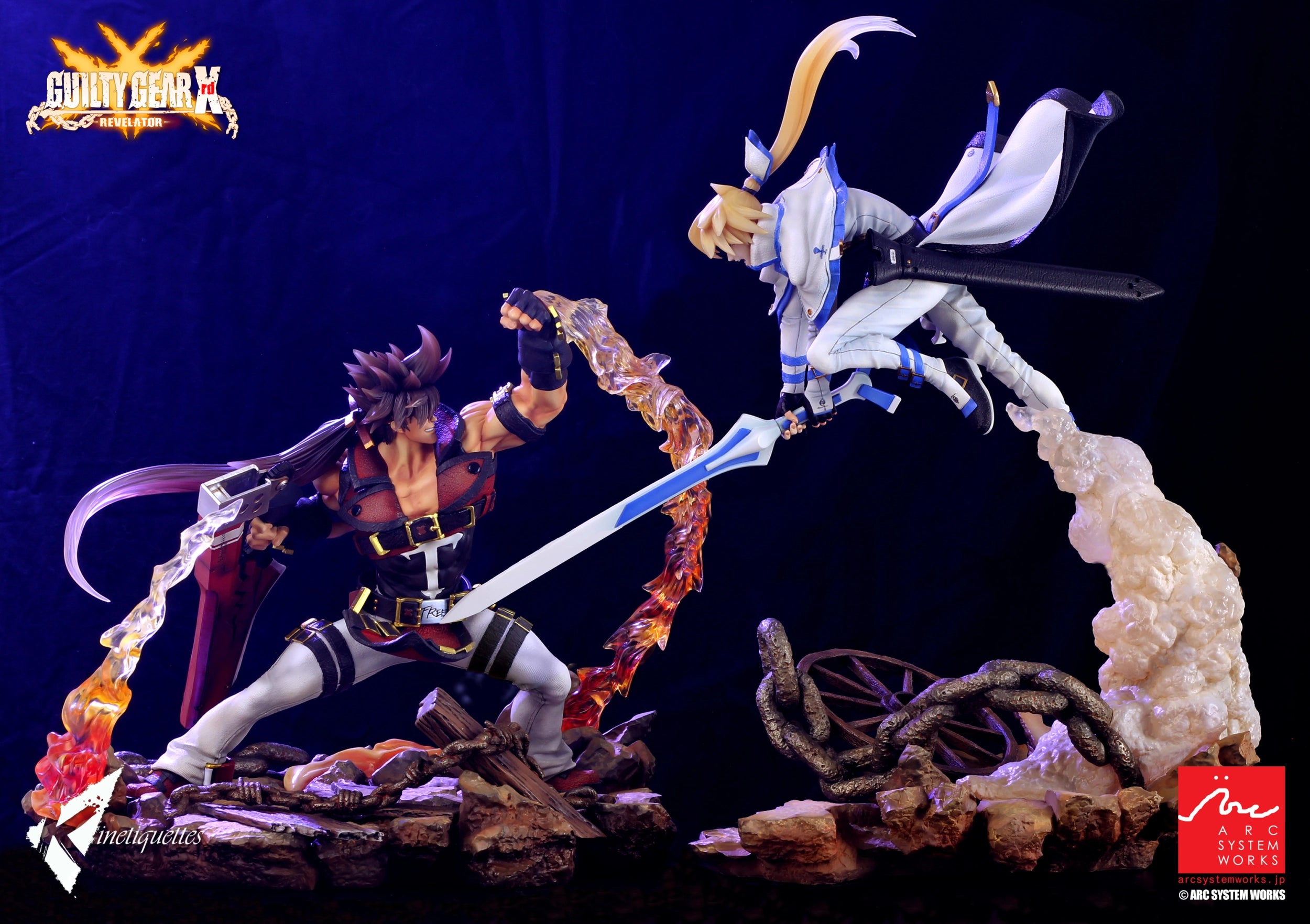 PRE-ORDER Kinetiquettes - Guilty Gear Xrd - Ky Kiske the Holy Knight 1/7