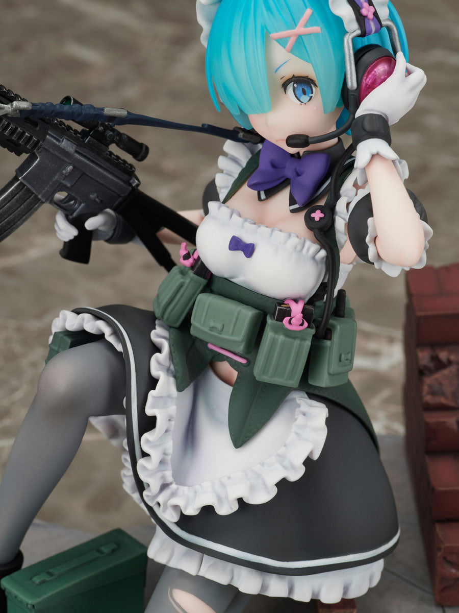 PRE-ORDER FuRyu - Re:ZERO -Starting Life in Another World- - Rem: Military Ver. 1/7