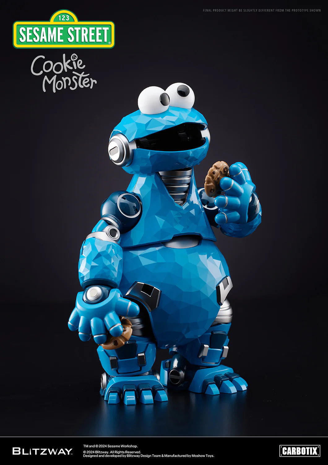 PRE-ORDER Blitzway - CARBOTIX - Sesame Street - Cookie Monster