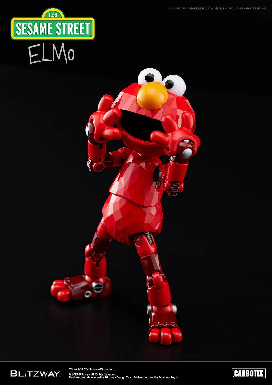 PRE-ORDER Blitzway - CARBOTIX - Sesame Street - Elmo