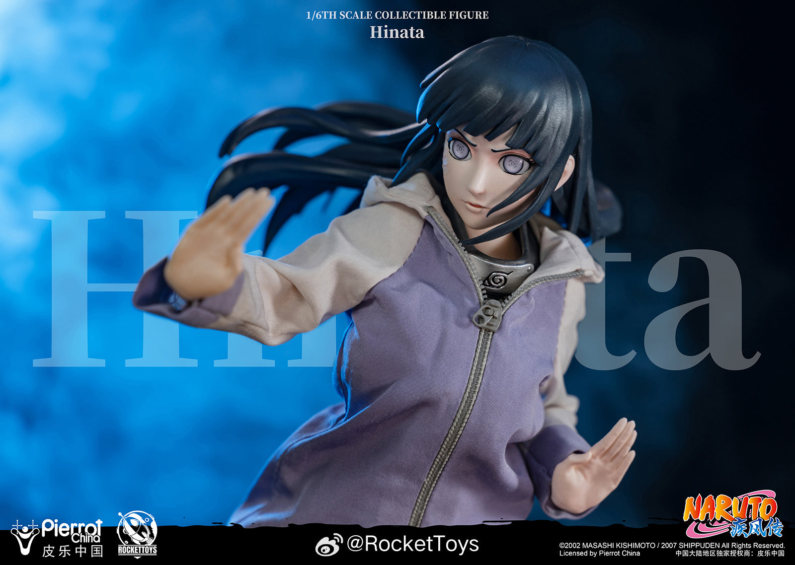 PRE-ORDER Rockettoys - Naruto Shippuden - Hinata Hyuga 1/6