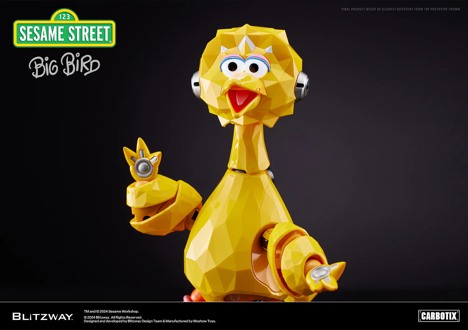 PRE-ORDER Blitzway - CARBOTIX - Sesame Street - Big Bird